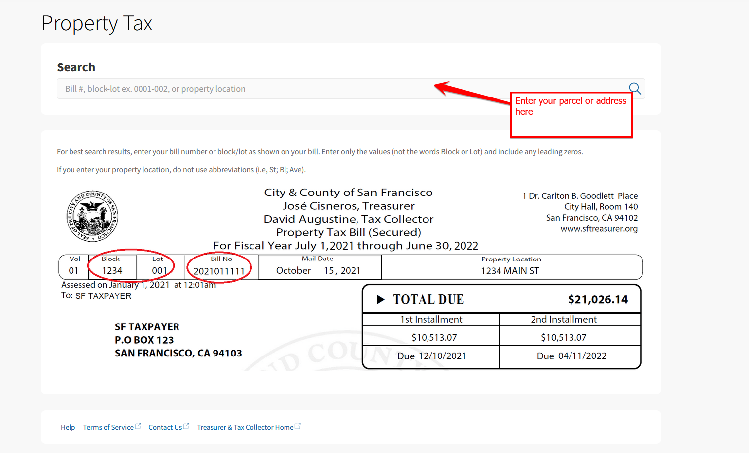 San Francisco County site